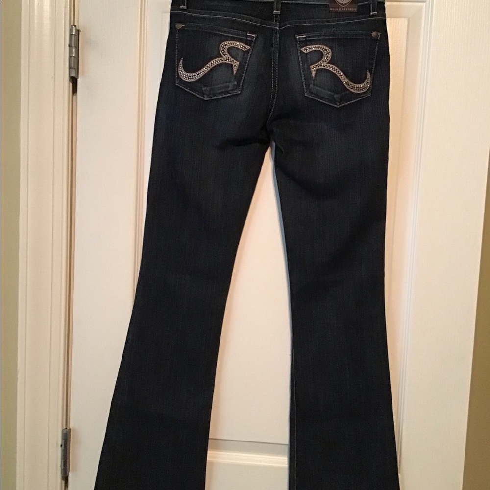 Rhinestone Rock and Republic Jeans